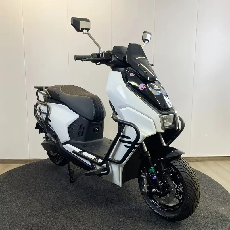 Rs High-speed E4 2000W motor electric motorcycle 72V 32Ah lithium lead oxide battery, disc brake, maximum speed 85 km/h, adult u