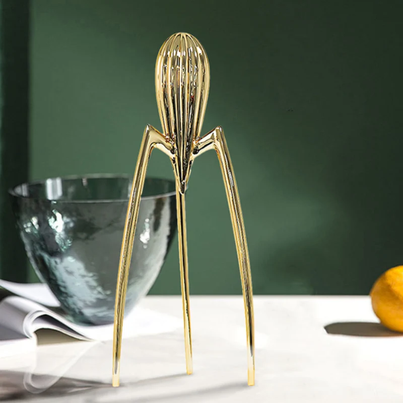 Octopus Alien Electroplated Juicer Ornament For Household Kitchen Dining Room Living Room Coffee Table Home Desktop Decor