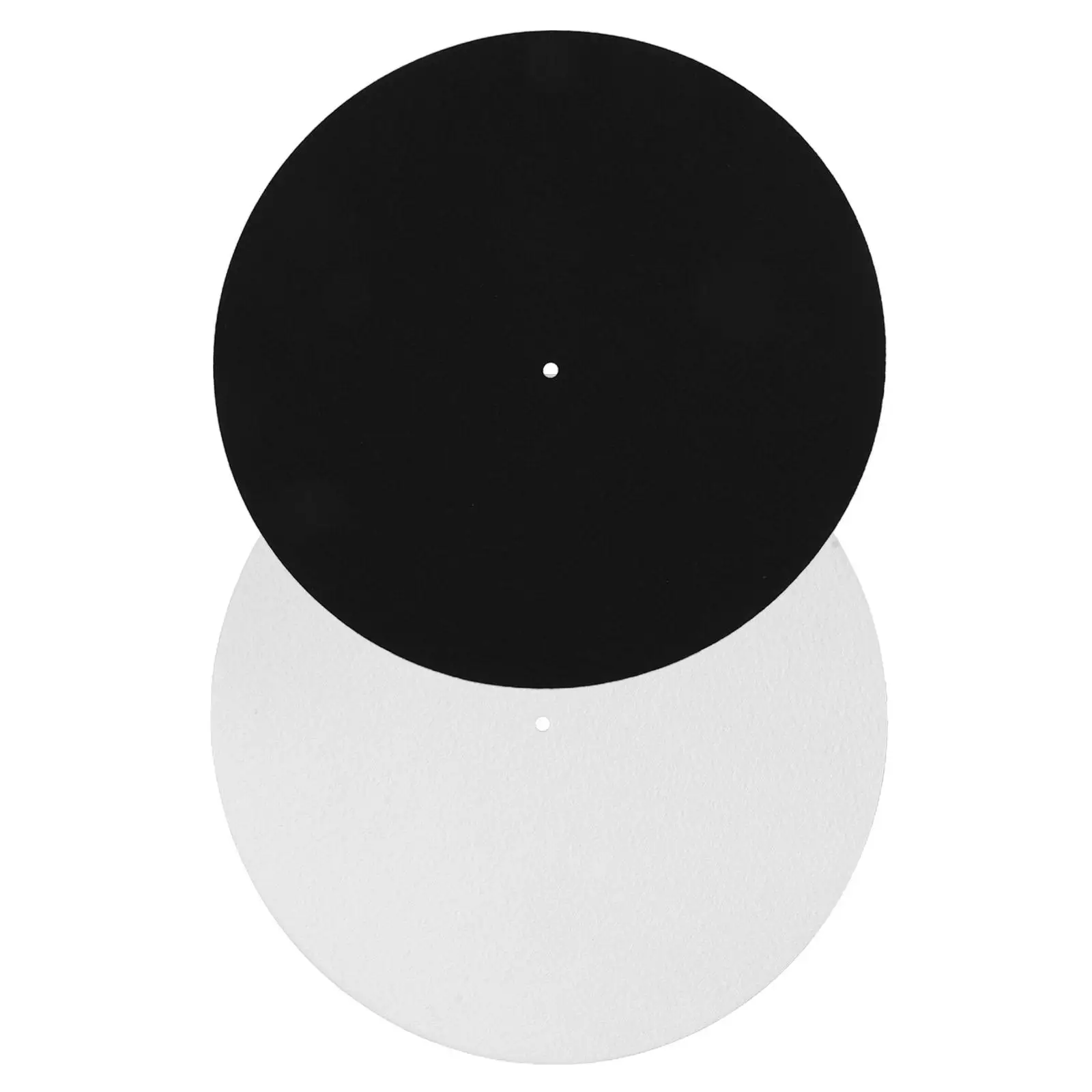 

2 Pcs Vinyl Record Mat Felt Turntable Platter Anti Slip Static Protection DJ Player Accessory Pad Audio Equipment