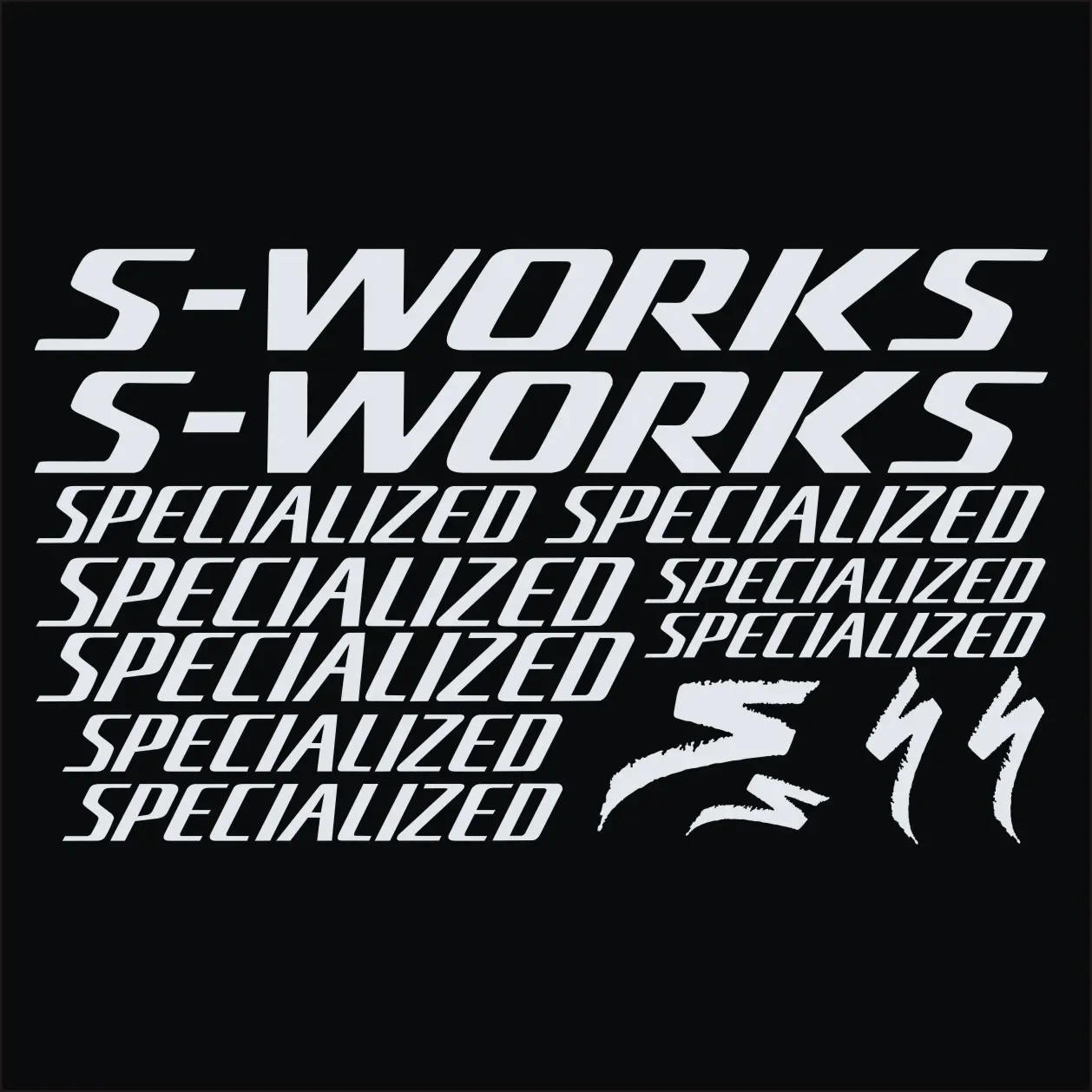 Hochwertige Fahrradrahmen S-WO Dekorative Aufkleber Fahrradrahmen-Gravur und Dekoration Reflektierende Aufkleber Fahrradzubehör – Detail 1