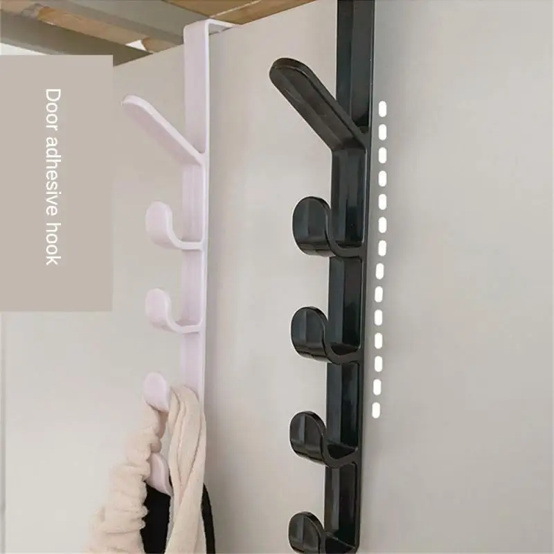 Aan De Muur Gemonteerde Spijkervrije Deurhanger-Vrije Installatie Deur Terug Gemonteerde Hanger Creatieve Hangende Kapstok Zonder Ponshaak