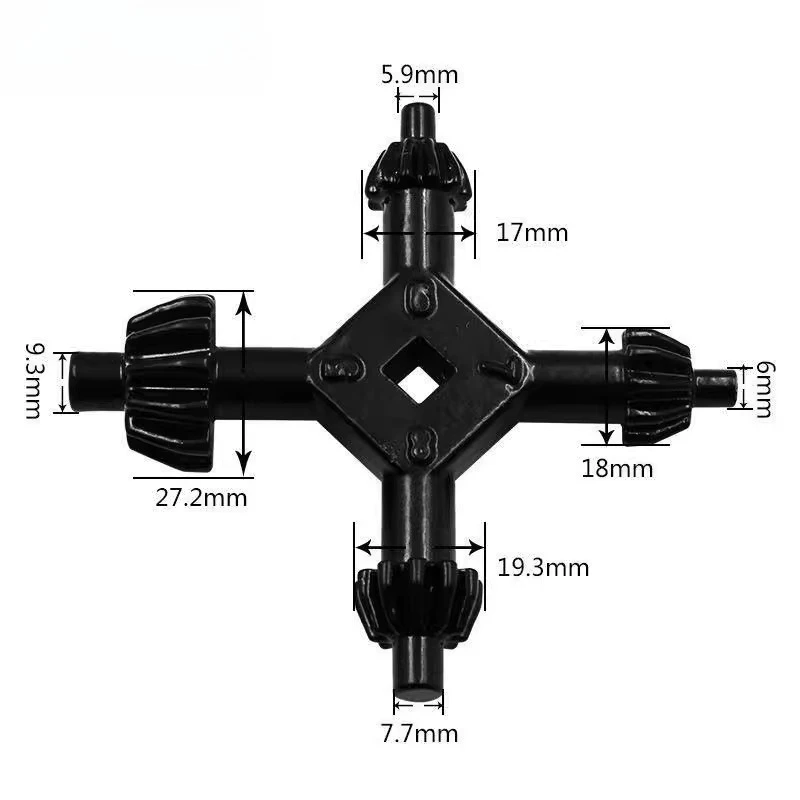 Four-in-one multifunctional bench drill hand electric drill chuck wrench key impact drill accessories