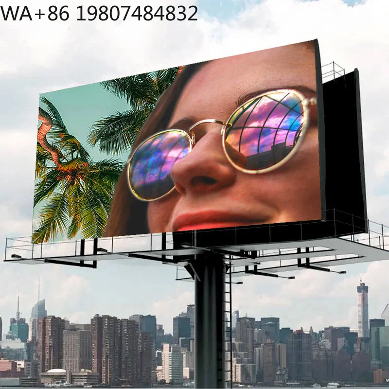 Custom Giant High Brightness Full Color Outdoor Waterproof LED Display, P6/P8/P10 LED Advertising Screen Aliexpress