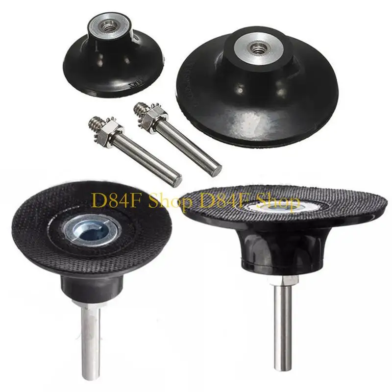 D84F 1Set Sanding Discs Holder 3 inches for Polishing Sanding Surface Preparation