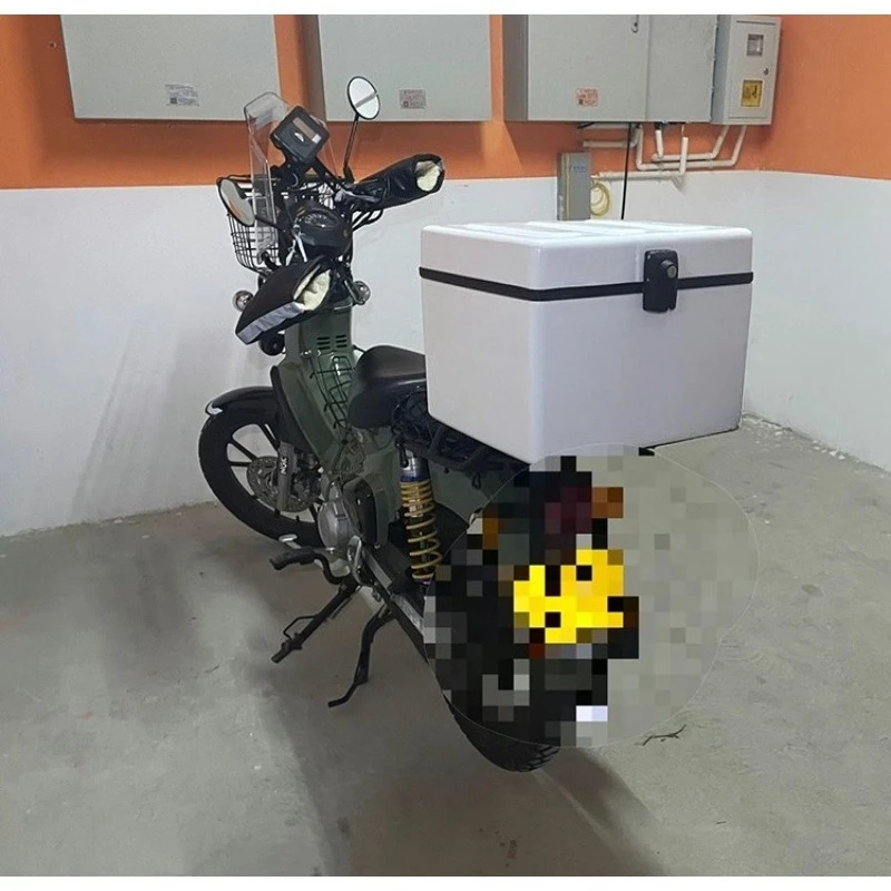 Motorcycle trunk Electric vehicle trunk Large capacity storage box