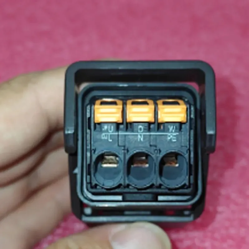 3 Pin AC Terminal Plug Phoenix Power Connector For Inverter 5KW 6KW