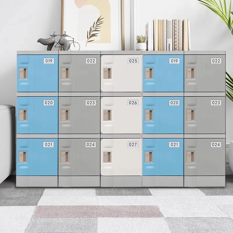 ABS plastic schoolbag cabinet, elementary school students, classroom, class storage cabinet, locker, waterproof and moisture-pro