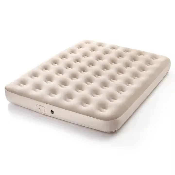 

Portable Inflatable Camping Airbed with Electric Pump Compact Sleeping Mat for Overnight Outdoor & Indoor Nap