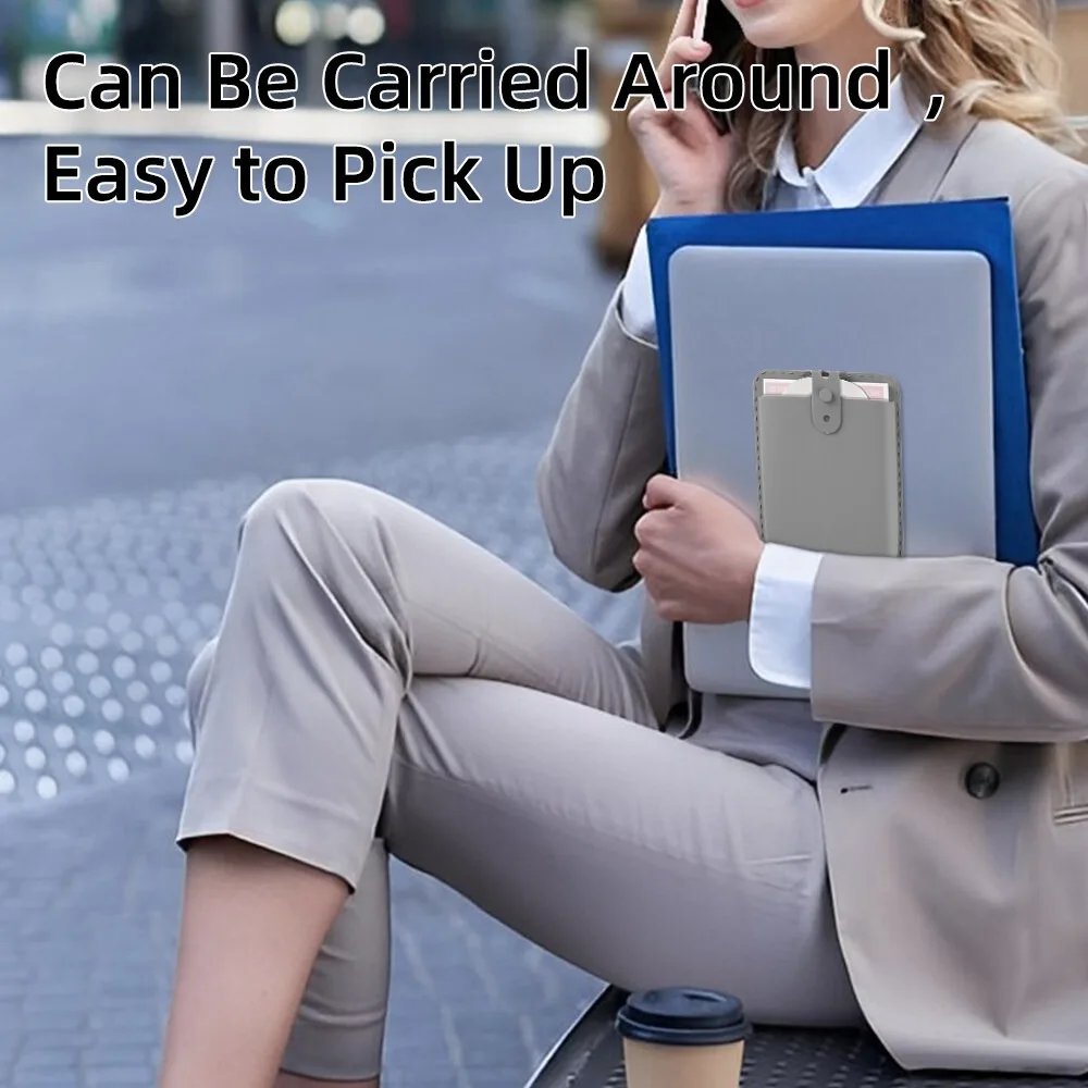 Mouse Storage Pouch For Laptop Pad Flexible Sticker Mouse Back Wireless Master Sticker Pouch Sleeves Luggage Storage Arrangement