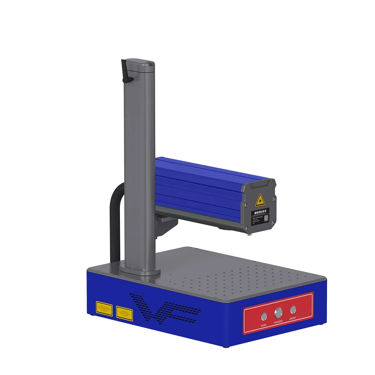 Portable Mini Desktop Metal Jewelry SS Engraving Machine 20w 30w 50w  Aluminum Metal Fiber Laser Marking Machine