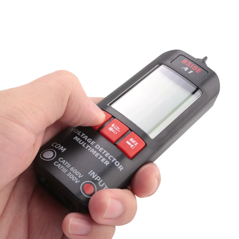 BSIDE A1 Voltage Tester Detector Multimeter Color Display Non-Contact Electric Pen Dual Range Live Wire Test