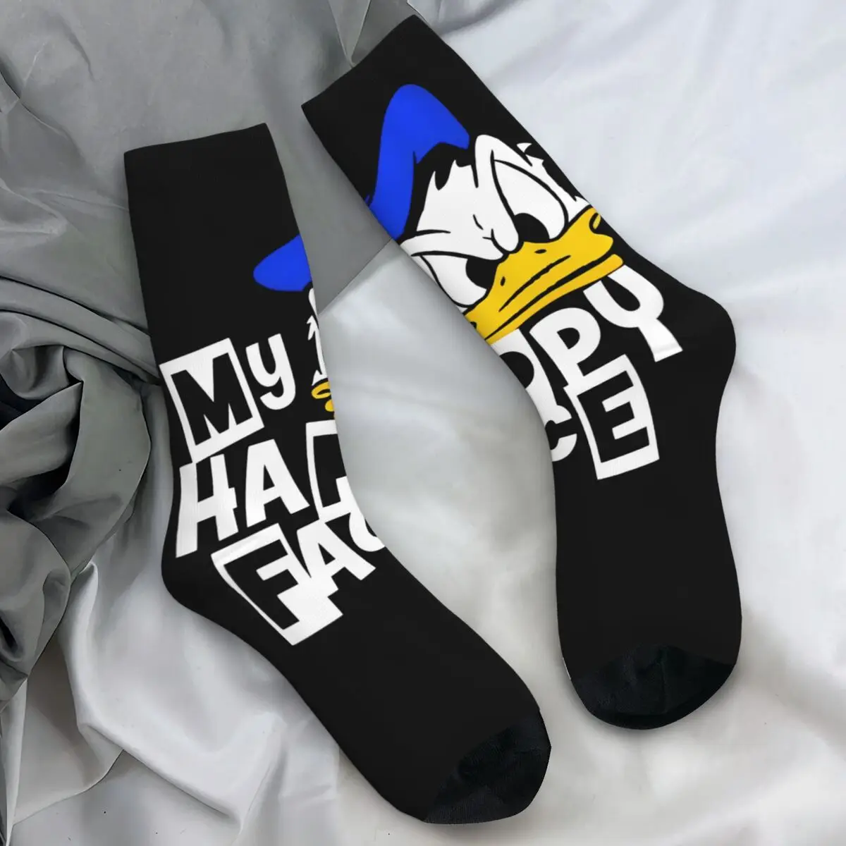 

Donald Duck Socks Autumn animal Stockings Leisure Women Men Soft Socks Custom Outdoor Sports Anti Slip Socks