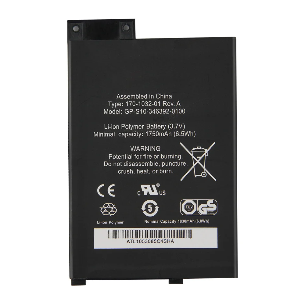 Original Replacement Battery 1750mAh GP-S10-346392-0100 For Amazon Kindle3 Kindle 3 S11GTSF01A D00901 E-Reader Batteries