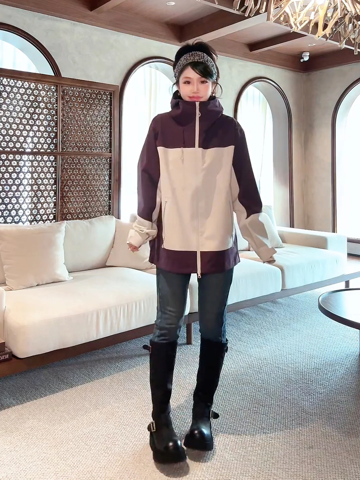 

Yang's Personal ME Bird Mountain Series Waterproof Soft ell Luxury Outdoor Profional Faion Casual Jaet Raincoat