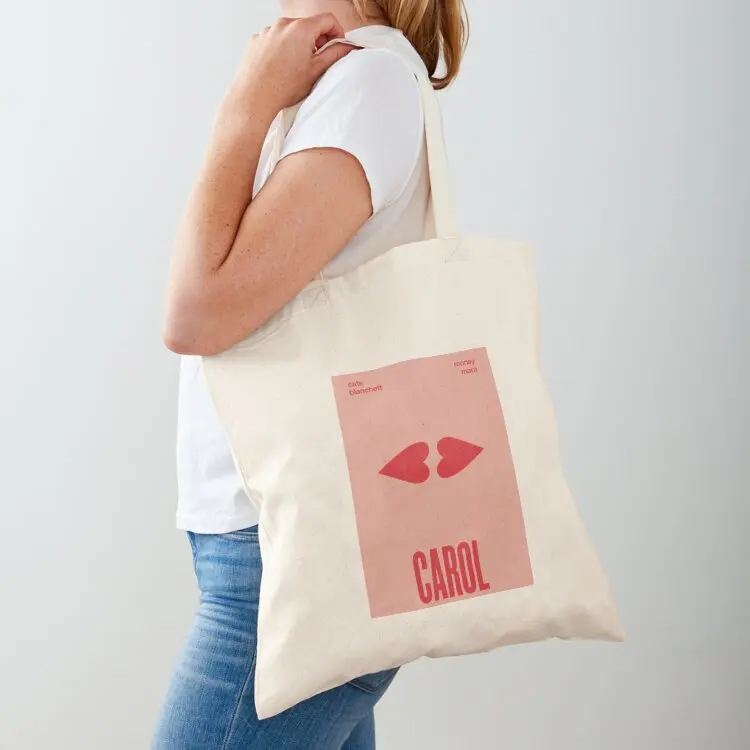 

Carol movie poster Tote Bag reusable grocery bags Women bags university shopper bag tote bag custom