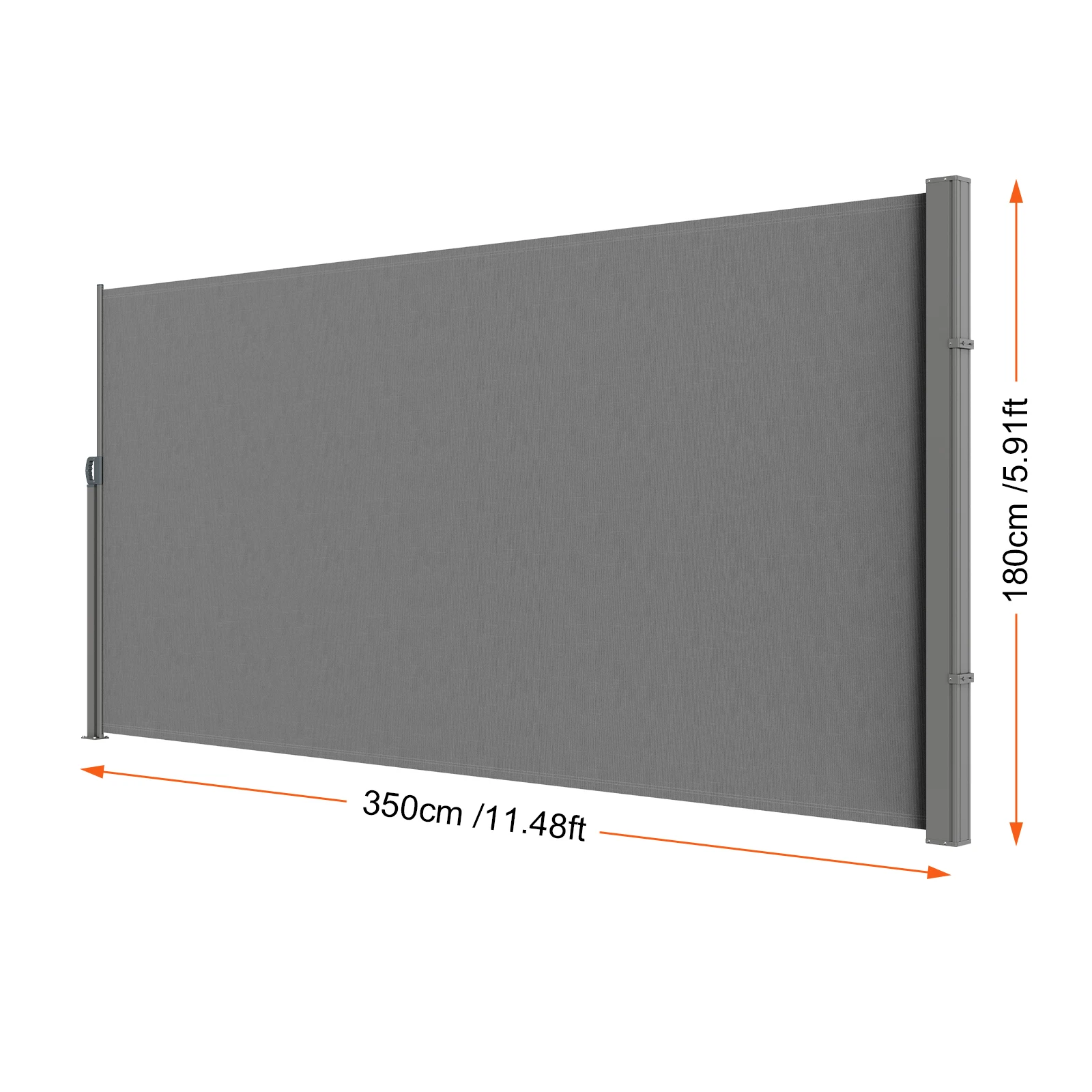 Variant: 180x350cm Gray