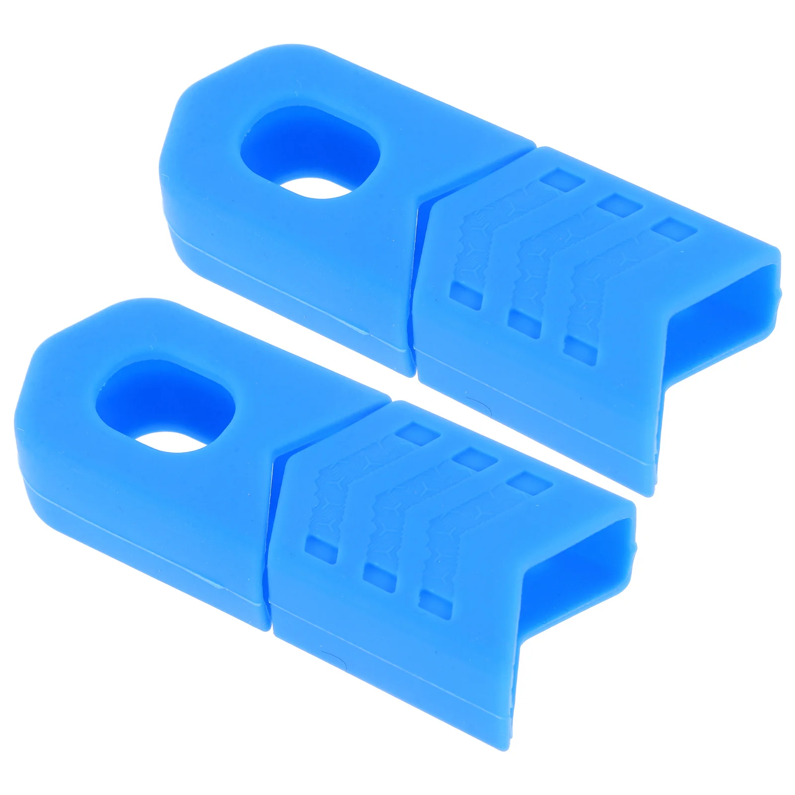 

4Pcs Silicone Bike Crank Arm Covers Universal Fit Crankset Protector Scratch Proof Blue Bike Cranksets Cover Crank Boot Sleeve