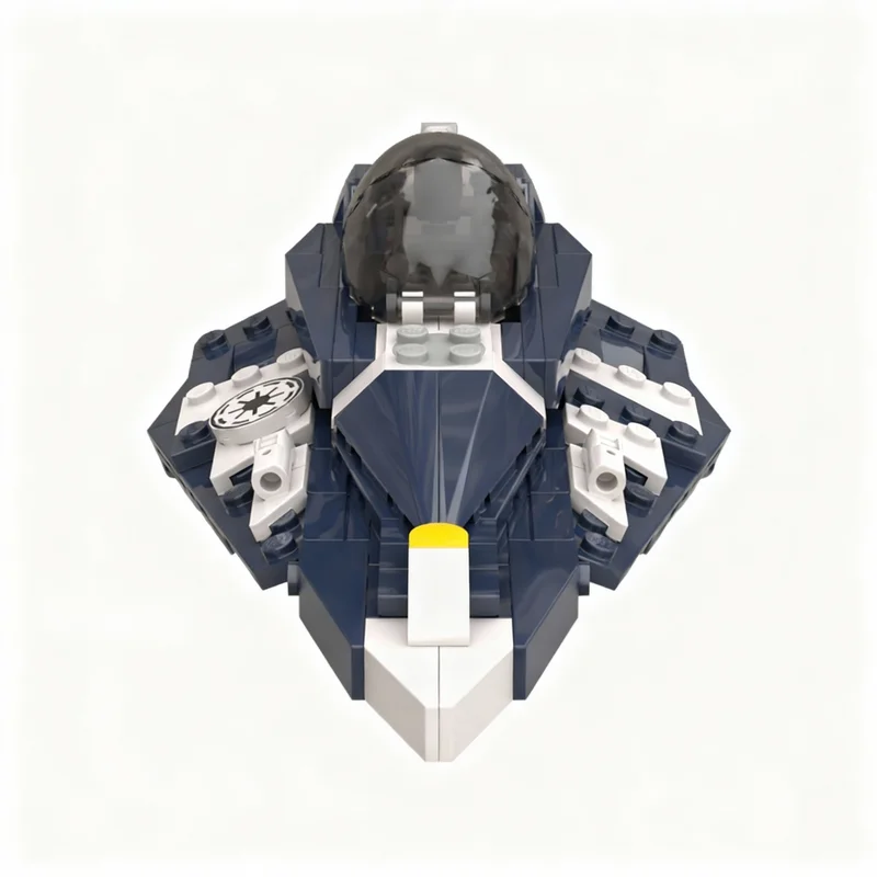 207pcs MOC Plo Koon S Delta Starfighter Blade Dorin Model Building Blocks Construction Idea Brick Kids DIY Christmas Gifts Toy