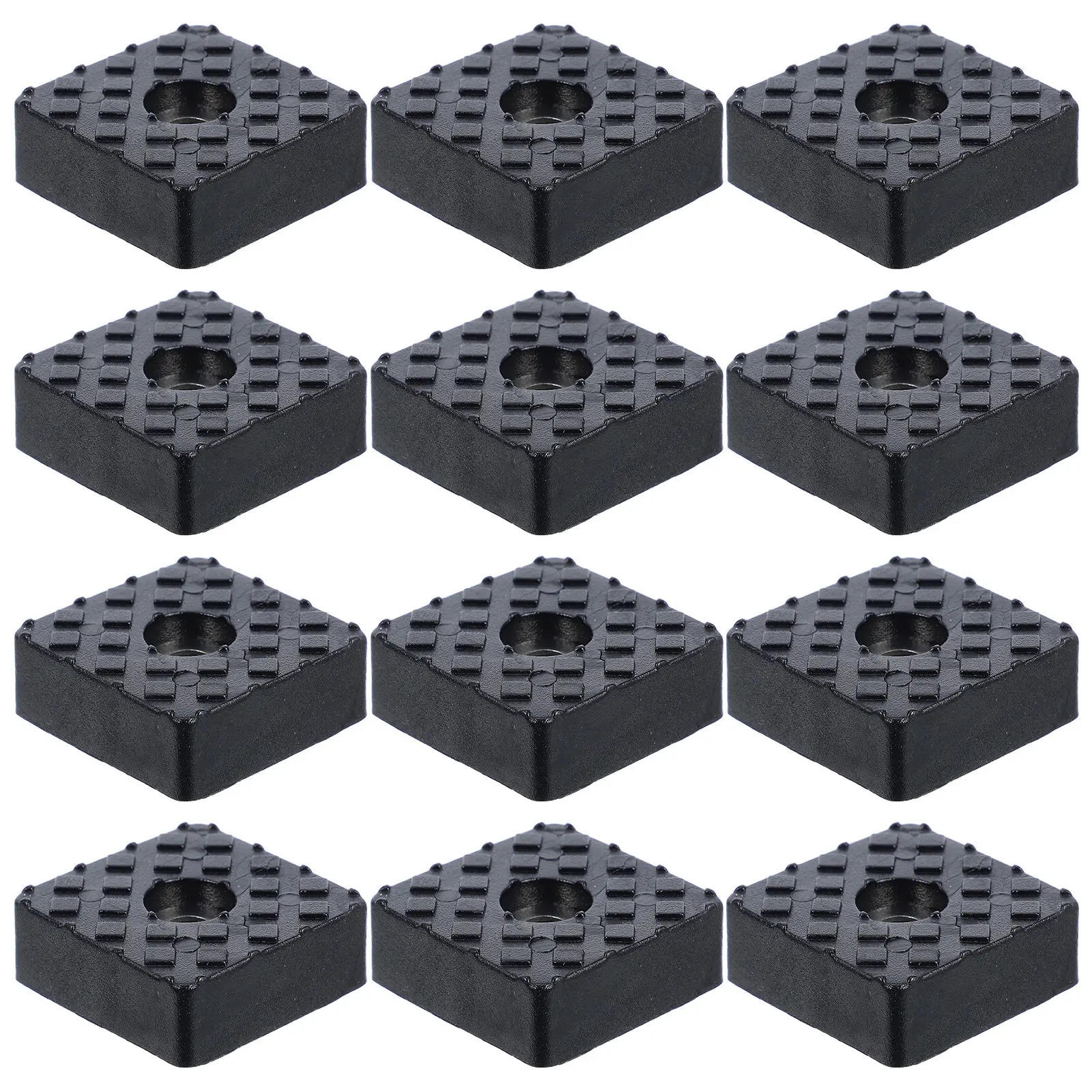 12pcs Rubber Feet Pads Non Slip Furniture Mats Rubber Furniture Pads For Chair Sofa Table And Bed Legs Floor Protectors image 3