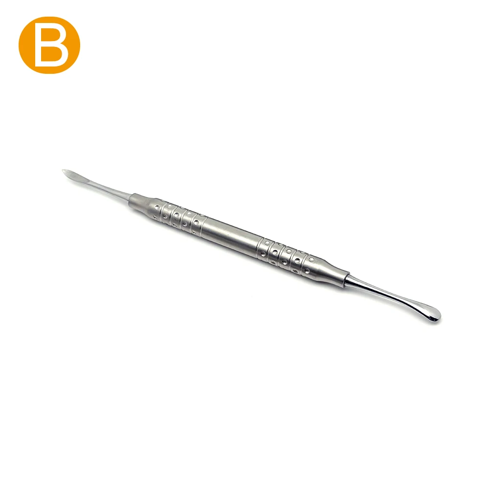 Implant dentystyczny Podnośnik periostealny Podwójne końce Odbijający się chowany separator Separator Implant dentystyczny Instrumenty do podnoszenia zatok — zdjęcie 7