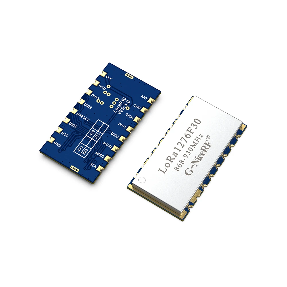 Imagem -06 - Módulo rf sem Fio Sx1276 1w 56km Alta Sensibilidade139 Dbm 868mhz 915mhz Peças