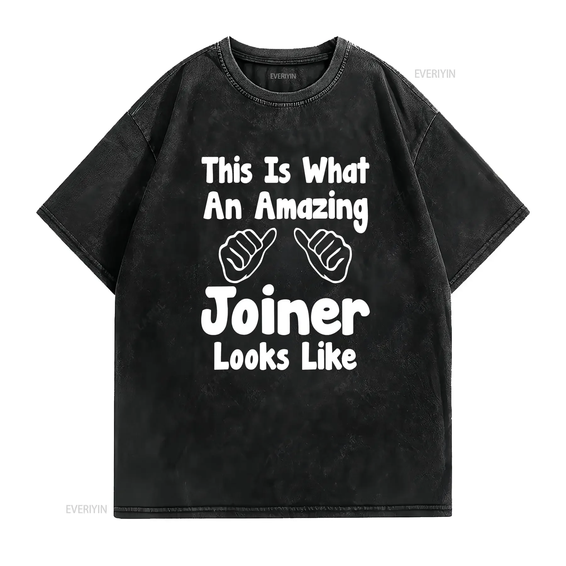 Amazing Joiner T Shirt Carpenter Woodworker Carver Carpentry Joinery Maker vintage Washed Slightly Unisex Top For Everyday Wear
