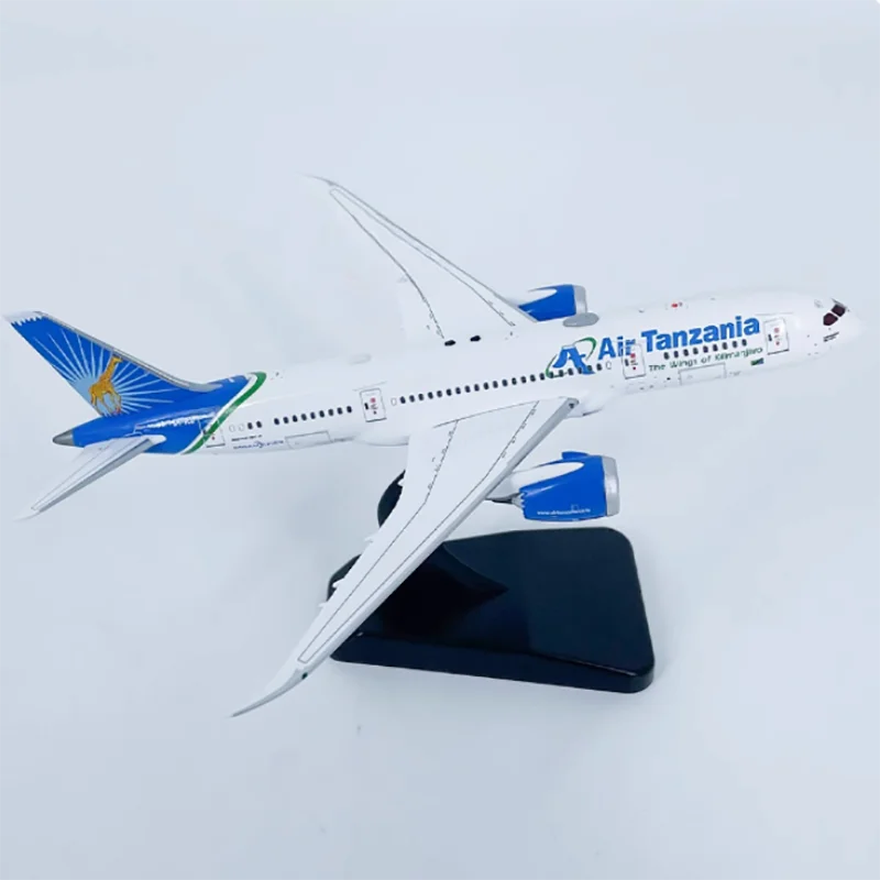 1:400 Scale Air Tanzania B787-8 Aircraft 5H-TCG Aircraft Model Alloy Decoration Commemorative Collection Gift