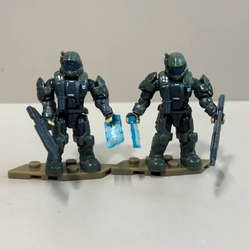 Mega builx Bloks Universe ODST Buck & Brute figuras menores de Wombat Overwatch Set, Micro modelos, juguetes de regalo