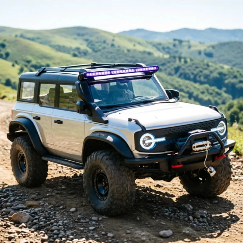 

Hb R1001 Upgraded 1/10 Scale Professional Full-Size 4WD Off-Road Vehicle Remote Control Car with LED Lights Custom Model Toy
