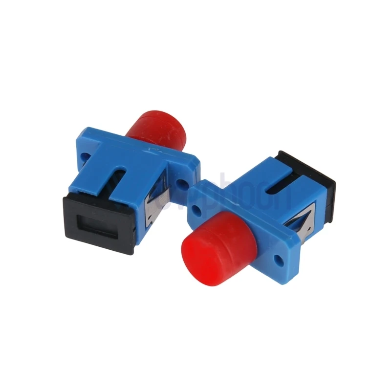 

10PCS FCUPC To SCUPC Plastic Single / Fiber / SC UPC / FCUPC / fiber optic adapter Customized