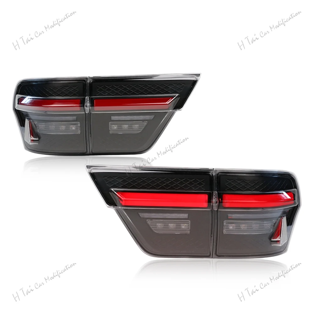 LED achterlichten voor Jeep Grand Cherokee 2011 2012 2013 2014 achterlampen remlicht knipperlicht DRL achterlichtunit