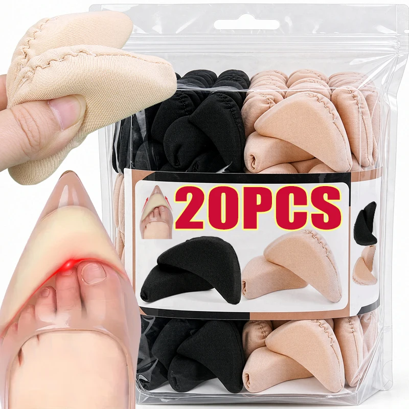 2-20pcs Women's Sponge Forefoot Insert Pads Reduce Shoe Size Pain Relief High Heel Filler Insoles Adjust Toe Plug Cushions
