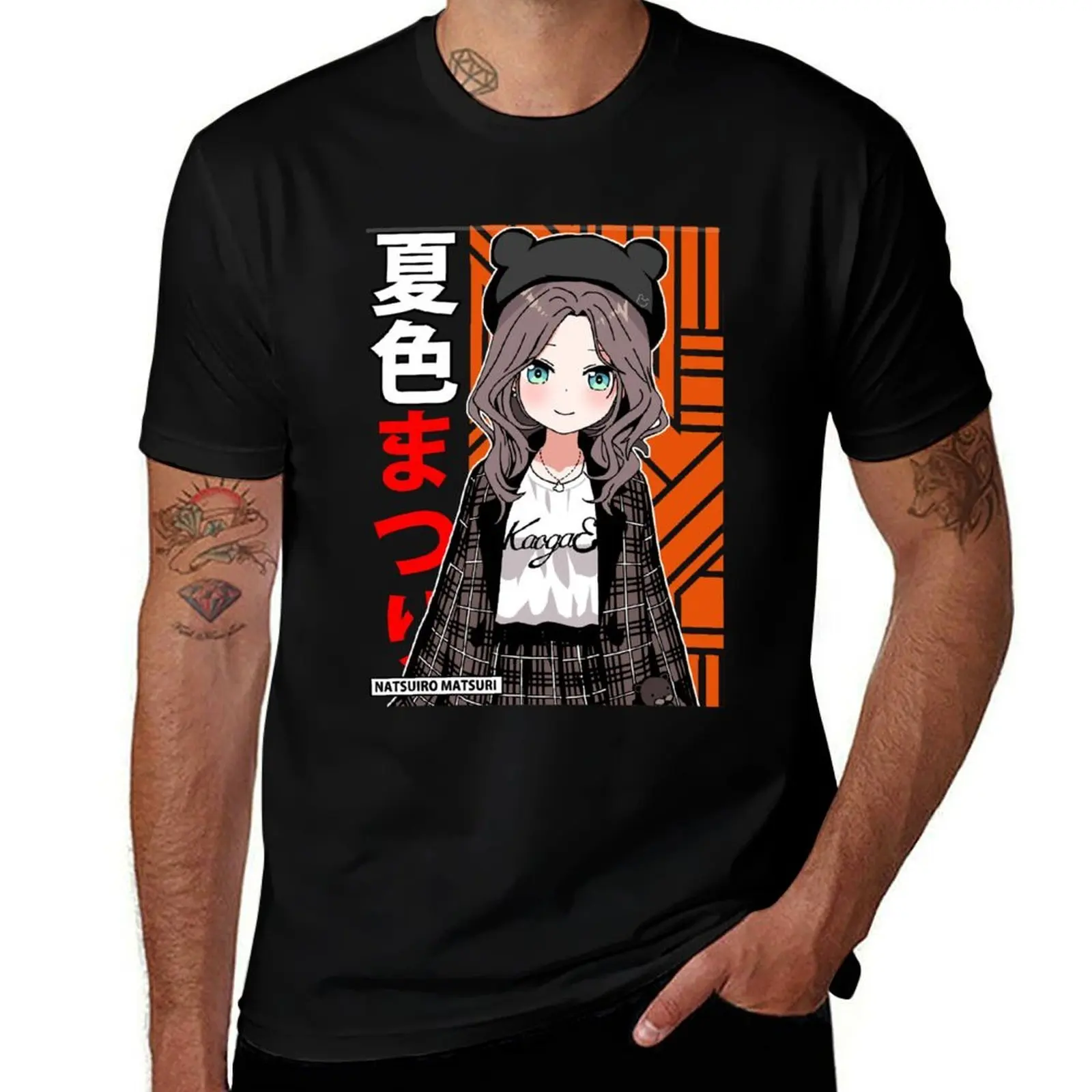 Natsuiro Matsuri Casual T-Shirt High Elasticity Sports Tee Shirt T-Shirt