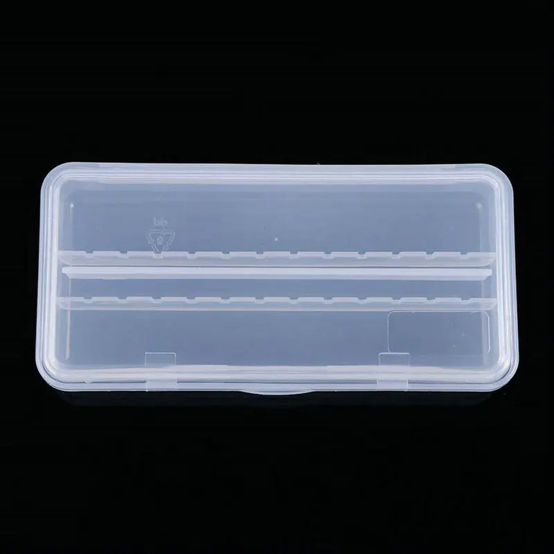 Caja para uñas con 10/12/20/30 agujeros, herramientas de exhibición de brocas para uñas, soporte para brocas, caja de almacenamiento transparente para acceso a limas rotativas eléctricas, 1 Uds.