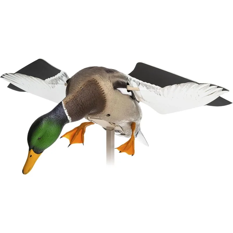 

Powerflight Smart Motion Mallard Motorized Wing Duck Decoy, Ideal for Hunting, Outdoor, Wasp, Deer, Bee Deterrent, Fake