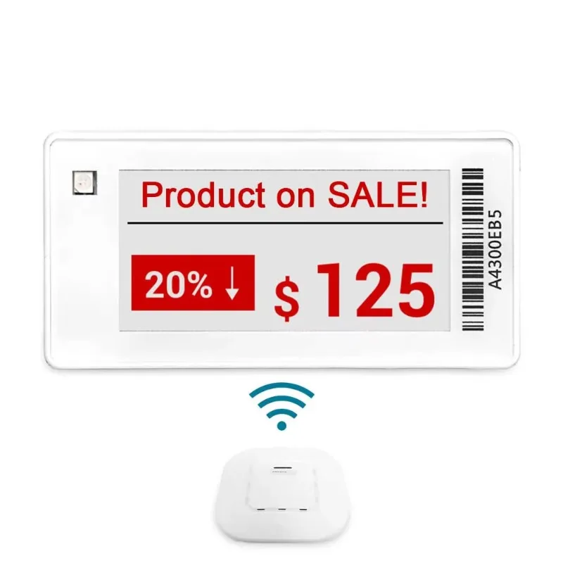 Electronic Price Tag Digital Shelf Label E-Ink Display 2.13 Inch  E-paper System for Supermarket Retail Chain Store