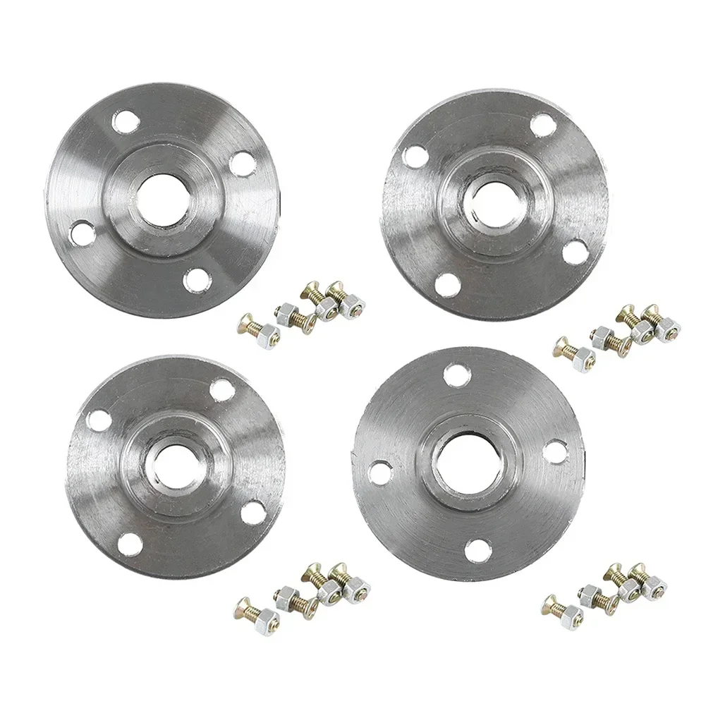 1pc Flange For Connecting Saw Blade Cutting Disc With Angle Grinder Carbon Steel Flange M10/M14/M16 Power Tool Accessories