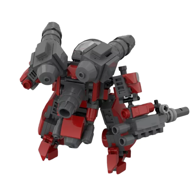 Buildmoc Squad AF-02 War Machine Mecha Building Blocks Military High Tech Combat Robot Bricks Toys Child Birthday Christmas Gift