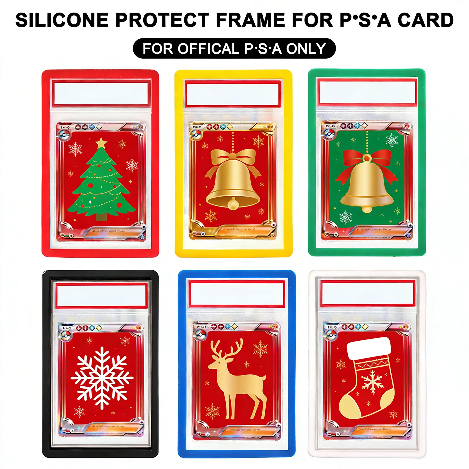 

Новый защитный чехол для карт P-SA (9 шт.), ударопрочный, совместимый с оцененными коллекционными карточками P-SA, из улучшенного TPU.