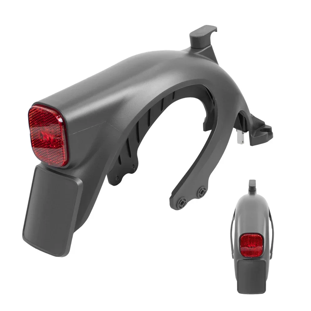 

Sleek Black Ducktail Rear Fenders Anti-Wear ABS Plastic 31.7cm Mudguard For Ninebot Max G2 Electric Scooter Accessory