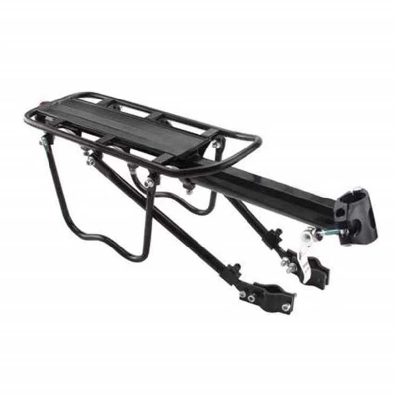 Aluminum Alloy Bike Rear Rack, Rear Back for Seat Luggage, Holder for Carrier for Panniers Bags