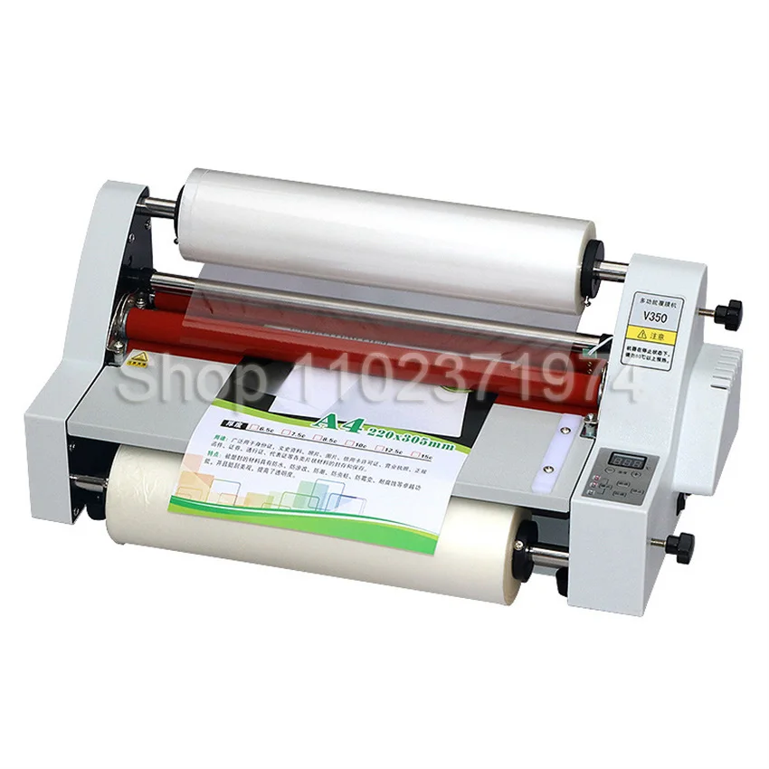 A3 Cold And Hot Dual-purpose Film Laminator Double-sided Laminating Machine Electronic Temperature Controlled Laminator