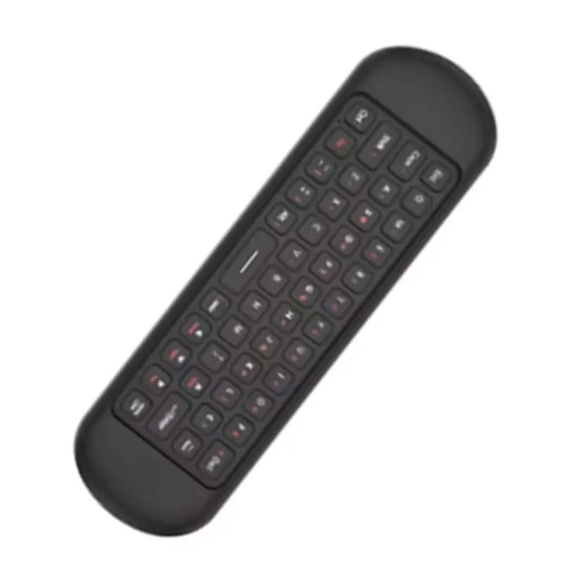 T23C Dual Mode BT5.2 Air Mouse Remote Control Wireless Gyroscope Backlit Mini Keyboard 7 Color Backlight