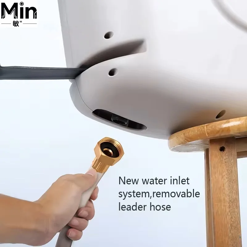 Retractable Portable Heavy Plastic Garden Water Hose Corrosion Hose with Reel for Outdoor Irrigation