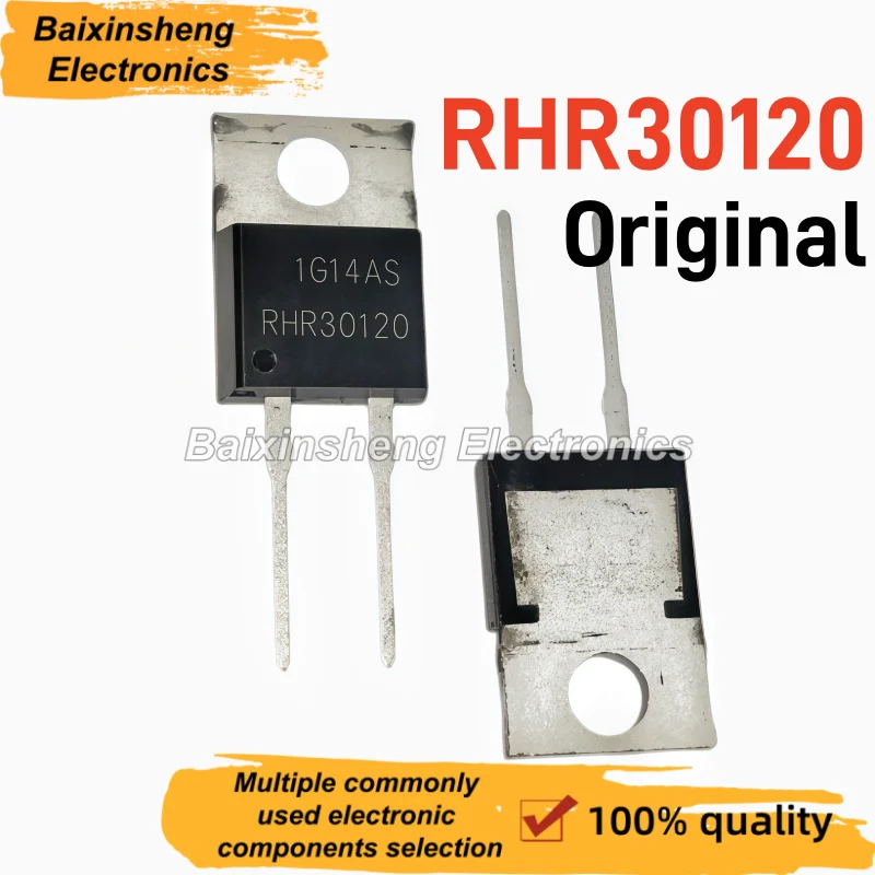 10/30PCS RHR30120 TO-220-2 Hyper Fast Recovery Diode 30A 1200V Rectifier Diode Through Hole Original In Stock