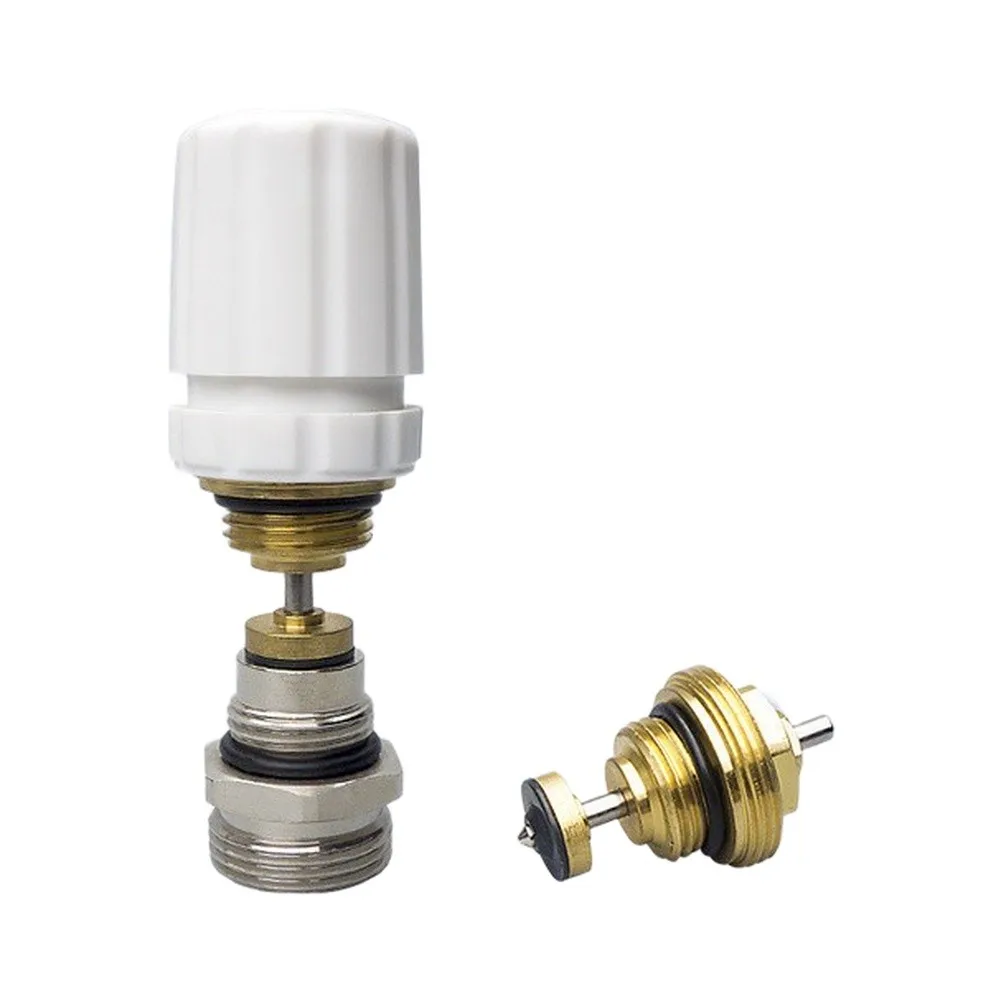 Automatic Spring Valve Core M30*1.5 For Radiator & Floor Heating Distributor 2pcs, Underfloor Heating System Accessories