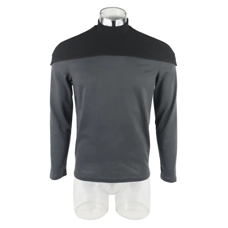 

Star The Next Generation Trek Косплей Капитан Пикард Майка TNG Униформа Костюм Новый