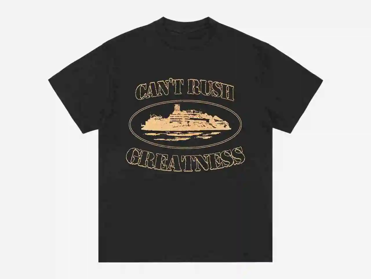 Island Vintage Grafik-T-Shirt 100% Baumwolle Rundhals Lässiger Regular Fit Unisex T-Shirt Sommer-Oberteil