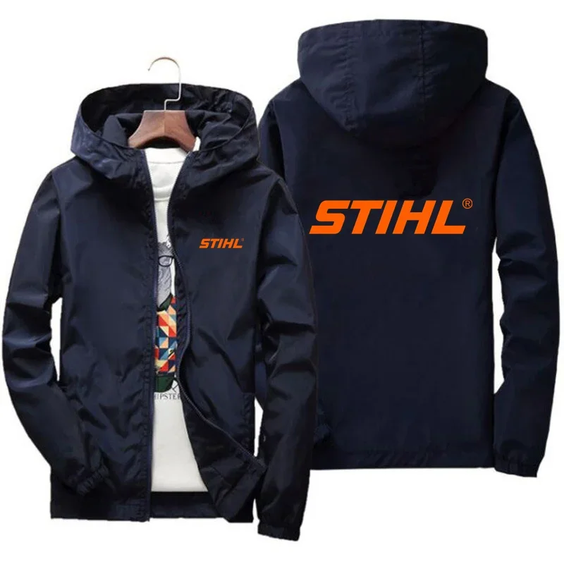 Stihls Men's baseball jacket 2024 Autumn Comfortable high-end men's jacket brand luxury bomber jacket Baseball jacket top