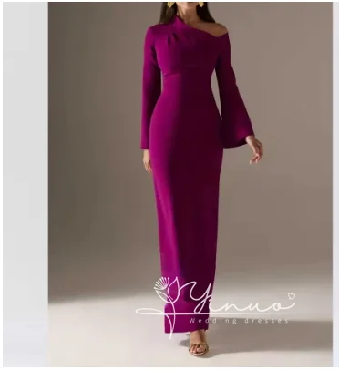 Robe de Soirée Personnalisée à Manches Courtes pour Femme, Tenue Élégante, Longueur Rincée, Idéale pour ixde Mariage, Style Arabe, Été, 2025